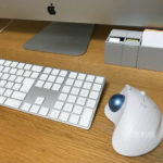 iMacとロジクール「ERGO M575」ホワイト