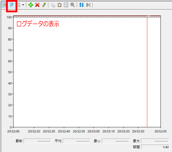 ［Windows10］パフォーマンスモニター「Temperature（温度）」にログデータを表示